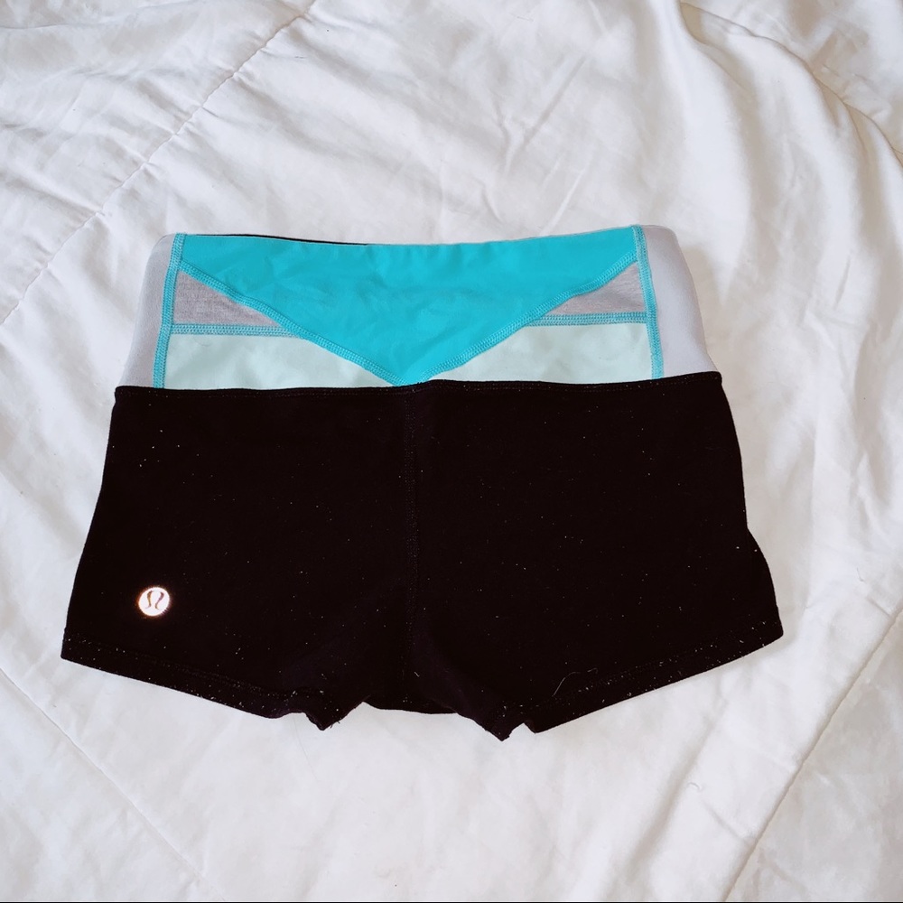 blue fun band spandex / LULULEMON